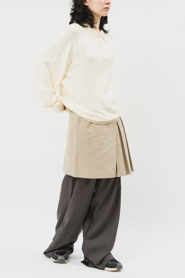 (W) Tsuki Pleats Skirt